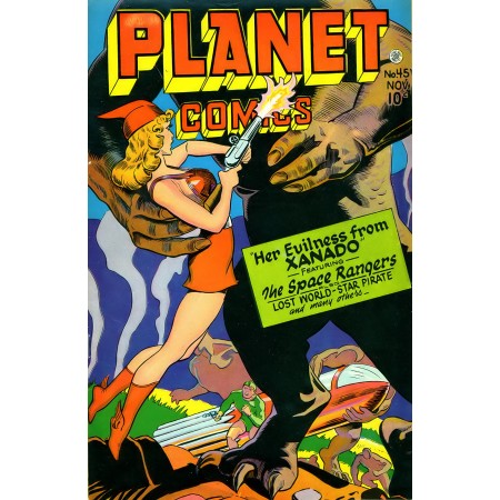 15x24in Poster Planet Comics No 45 Her Evilness from Xanado