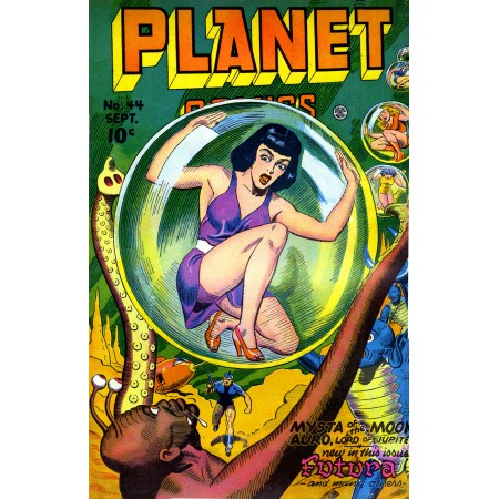 15x24in Poster Planet Comics No. 44 Mysta of the Moon