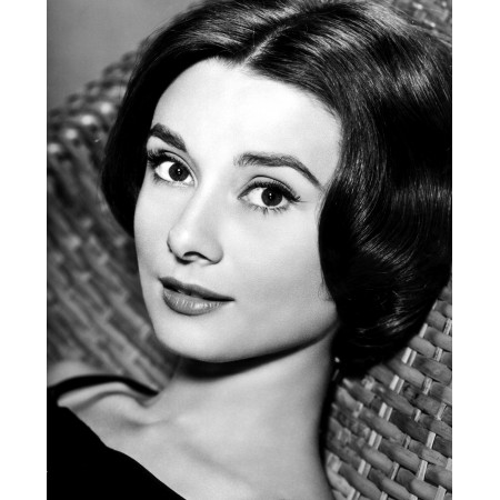 24x29in Poster Audrey Hepburn photo for 1957 film Love in the Afternoon