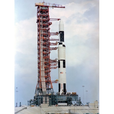 24x32in Poster Ground-Level Pad A Launch Complex Kennedy Space Center