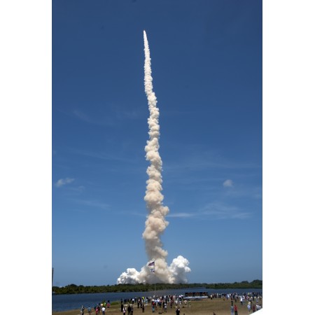 24x35in Poster STS-132 launches from Kennedy Space Center Space Shuttle