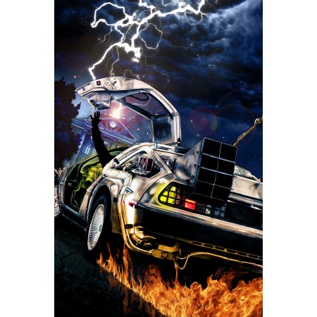 24x36in Poster Back to the Future Artwork