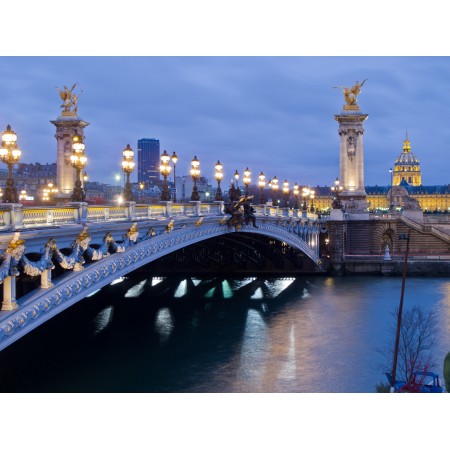 32x24in Poster Pont Alexandre III, Paris, France