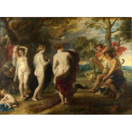 32x24in Poster Peter Paul Rubens - Judgement of Paris