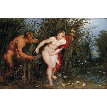 36x24in Poster Peter Paul Rubens - Pan and Syrinx
