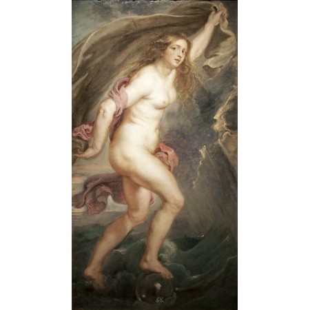 24x44in Poster Peter Paul Rubens - La Fortuna