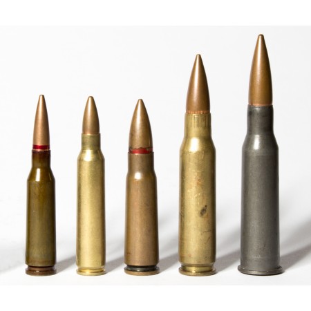 28x24in Poster Cold war ammunition 5.45×39mm, 5.56×45mm NATO, 7.62×39mm, 7.62×51mm NATO and 7.62×54mmR