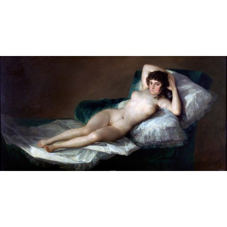 47x24in Poster Francisco Goya Nude Maja