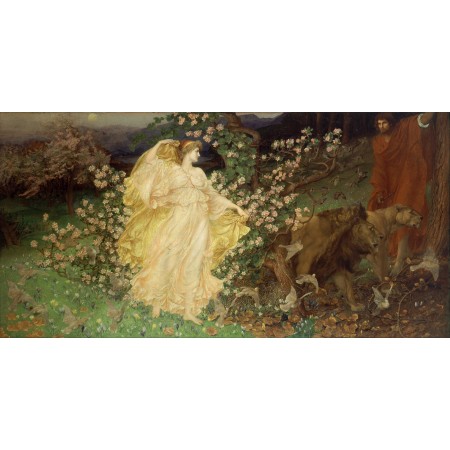 47x24in Poster William Blake Richmond - Venus and Anchises