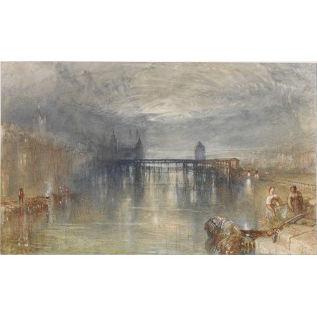 39x24in Poster J. M. W. Turner - Lucerne Moonlight