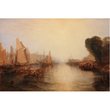 36x24in Poster J.M.W. Turner - East Cowes Castle 1827