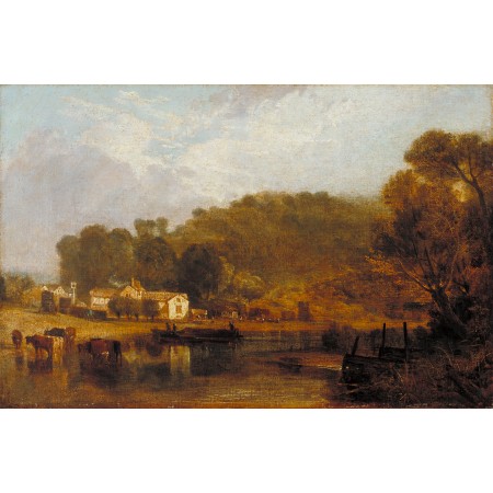 36x24in Poster Joseph Mallord William Turner Cliveden on Thames