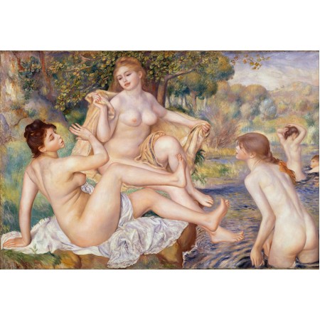 35x24in Poster Pierre-Auguste Renoir The Large Bathers