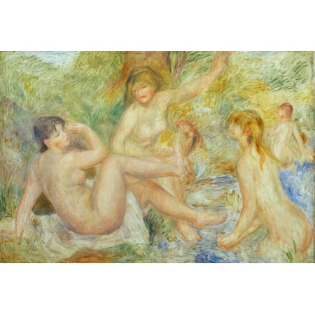 35x24in Poster Renoir - Les grandes baigneuses 1901-1902