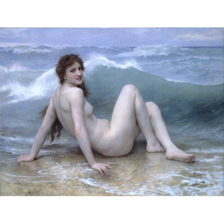 31x24in Poster William-Adolphe Bouguereau - The Wave (1896)