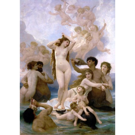 24x33in Poster William-Adolphe Bouguereau - The Birth of Venus (1879)