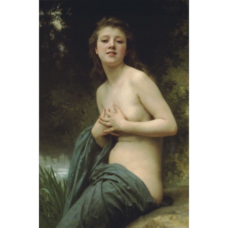 24x36in Poster William-Adolphe Bouguereau - Spring Breeze (1895)