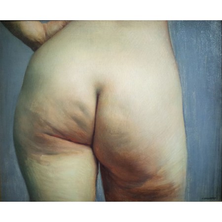 29x24in Poster Felix Vallotton Étude de fesses Buttocks and left hand on hip 1884