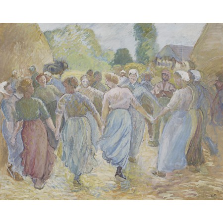 30x24in Poster Camille Pissarro - La Ronde