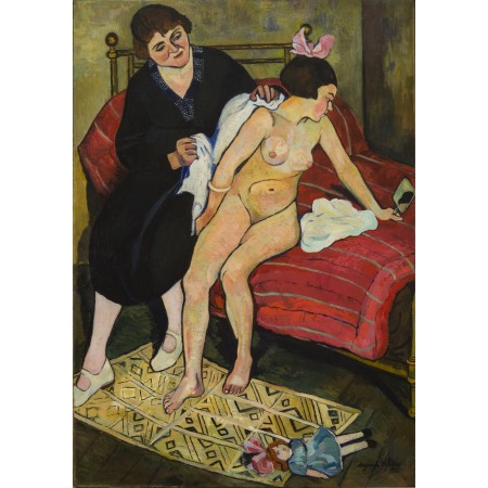 24x34in Poster La Poupée abandonnée, par Suzanne Valadon