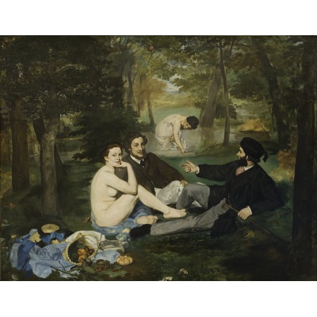 30x24in Poster Edouard Manet - Luncheon on the Grass