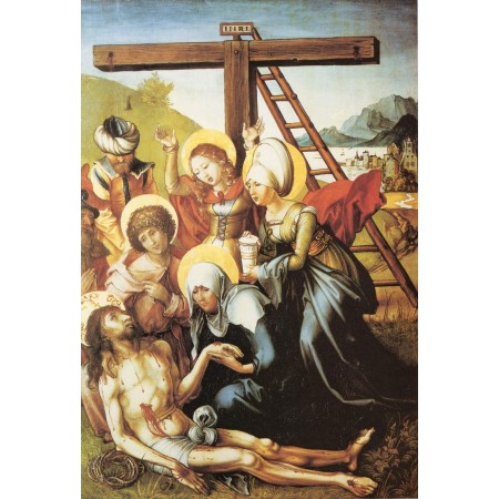 16x24in Poster Albrecht Dürer - Descent from the Cross