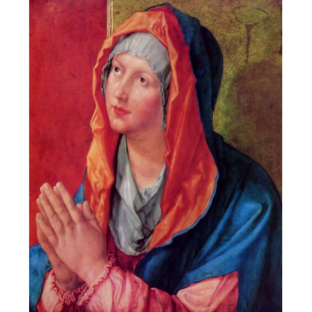 24x29in Poster Albrecht Dürer - The Virgin Mary in Prayer