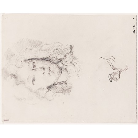 29x24in Poster Paul Cezanne, Portrait D'homme
