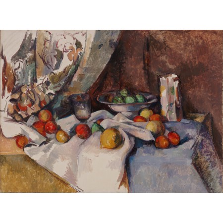 32x24in Poster Paul Cézanne - Still Life with Apples Nature morte