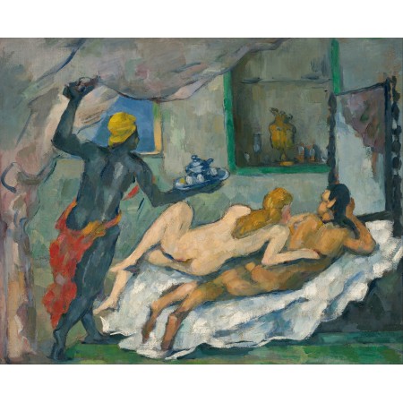29x24in Poster Paul Cézanne - L'Après-midi à Naples
