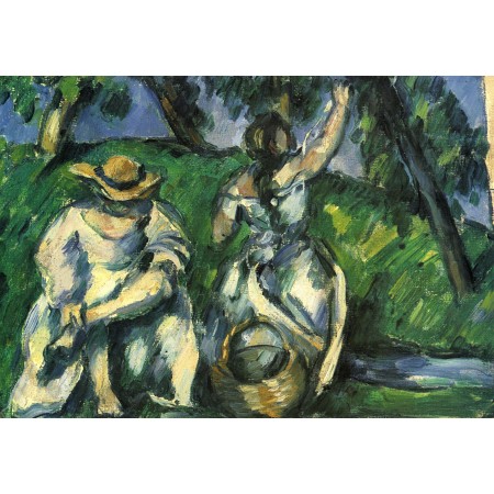 34x24in Poster Paul Cézanne - La Cueillette