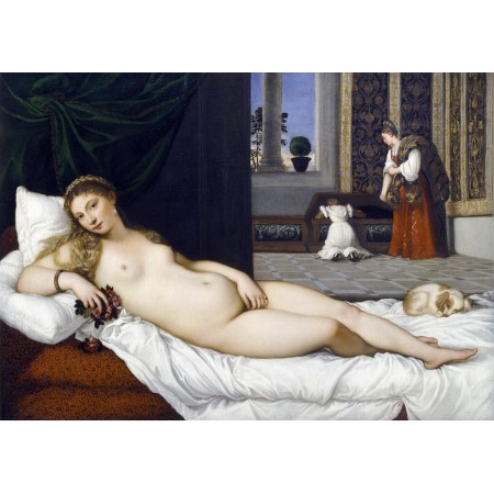34x24in Poster Franz von Lenbach - Venus of Urbino