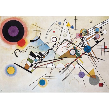 34x24in Poster Wassily Kandinsky - Composition VIII