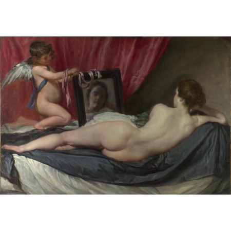 34x24in Poster Diego Velázquez - The Toilet of Venus