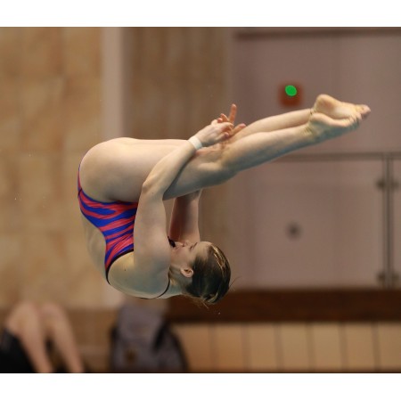 27x24in Poster Diving female preliminary jump