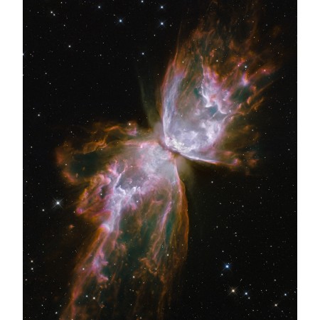 24x27in Poster The NGC 6302 Nebula (Butterfly Nebula) as seen by Hubble Space telescope
