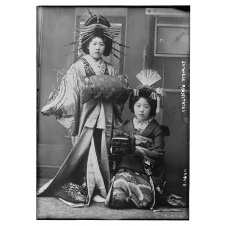 24x33in Poster Japanese prostitutes Vintage Photo 1915