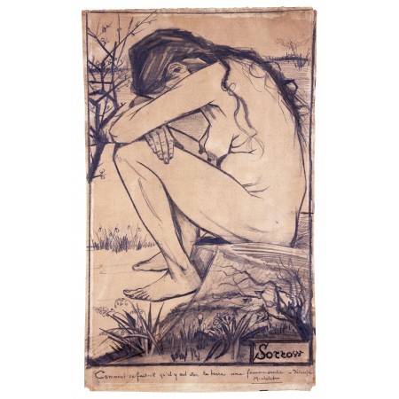 24x37in Poster Vincent van Gogh - Sorrow