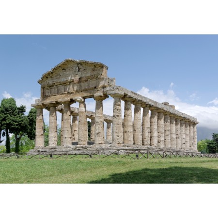 35x24in Poster Italy, Paestum, Temple of Athena