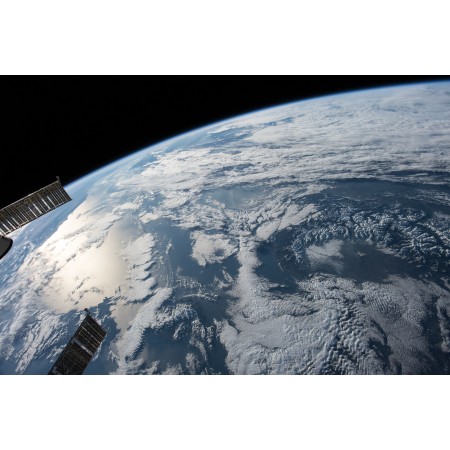 36x24in Poster View of Earth taken during ISS Expedition 53 ISS053-E-388271