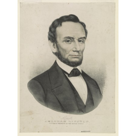 24x32in Poster Abraham Lincoln- Sixteenth President of the United States