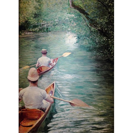 24x33in Poster Gustave Caillebotte - Les Périssoires