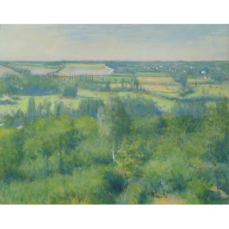 30x24in Poster Gustave Caillebotte - Vallée de l’Yerres