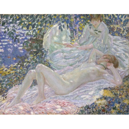 30x24in Poster Frederick Carl Frieseke - Summer, Frieseke