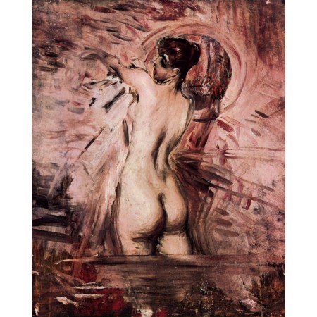 24x29in Poster Giovanni Boldini In the bath