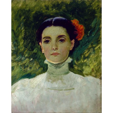 24x29in Poster Frank Duveneck - Portrait of Maggie Wilson