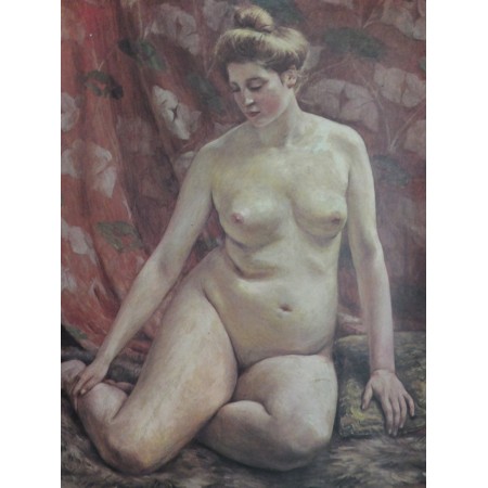 18x24in Poster Kuroda Seiki - Female Nude