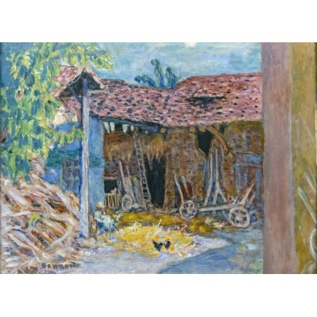 32x24in Poster Bemberg Fondation Toulouse - La grange 1919 - Pierre Bonnard