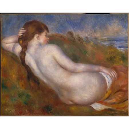 24x19in Poster Pierre-Auguste Renoir, 1883 - Reclining nude