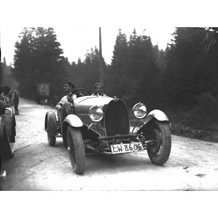 31x24in Poster 3rd International Tatra Rally, Poland, August 1930